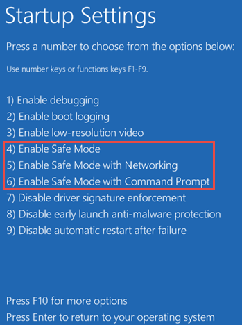 Windows 10, Safe Mode, boot, recovery, repair